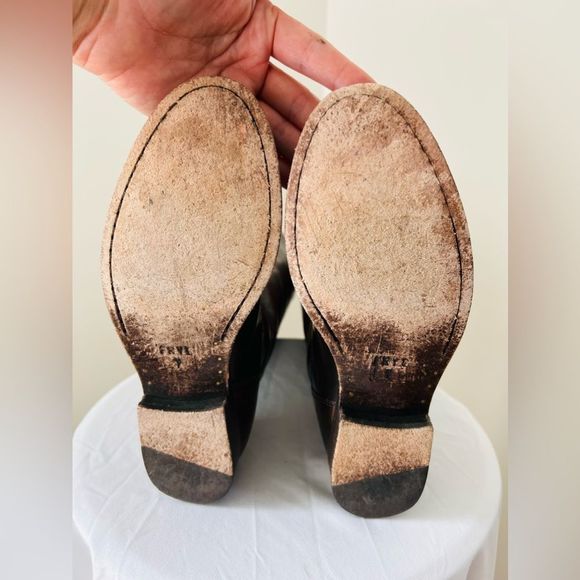 Frye Melissa Button Back Zip Boots Size 5 1/2 (5.5) - Picture 6 of 7